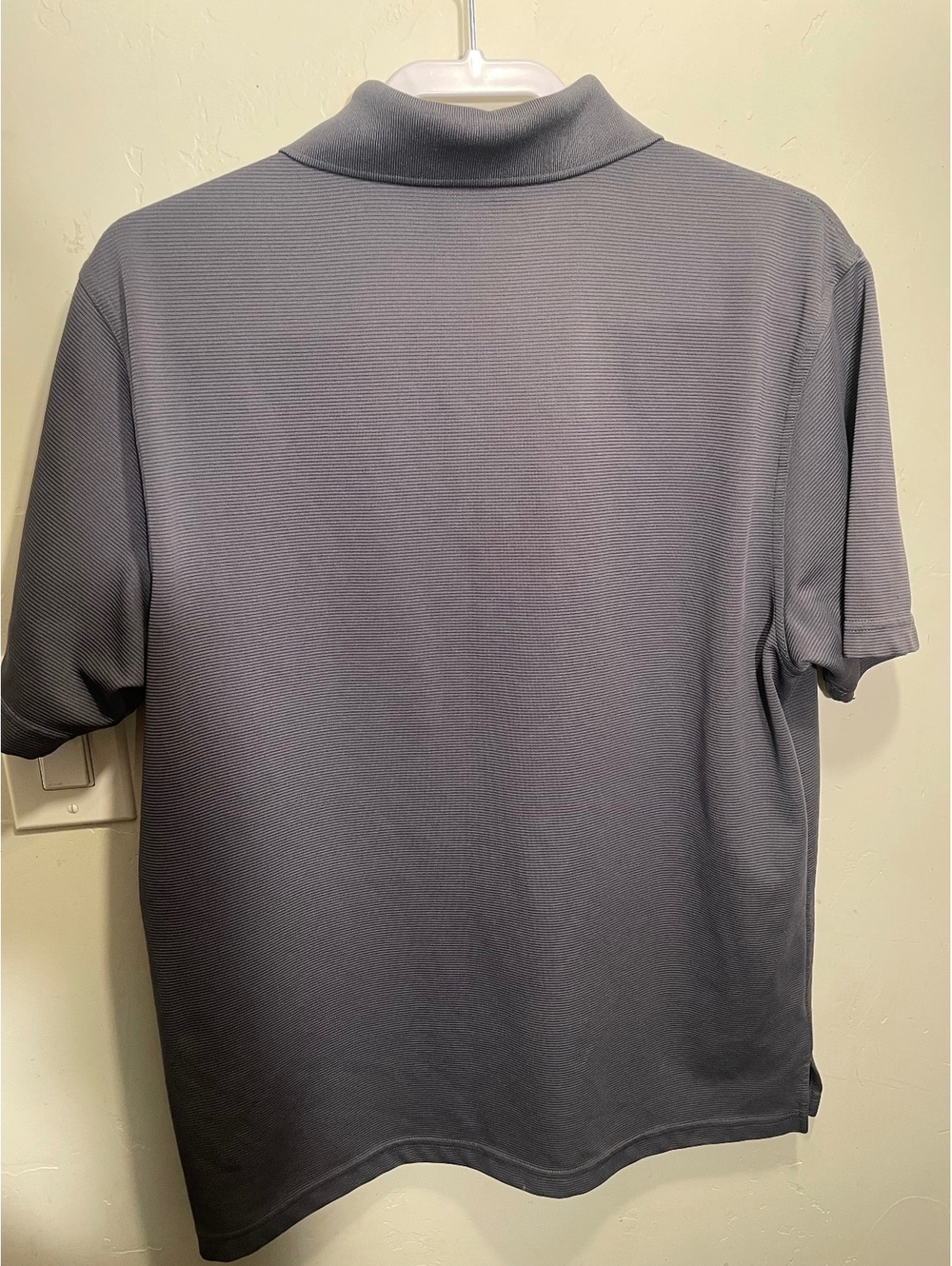 Grand Slam Performance Men's Polo Shirts Size Large 2 pack Navy Blue & Gray - Picture 8 of 10
